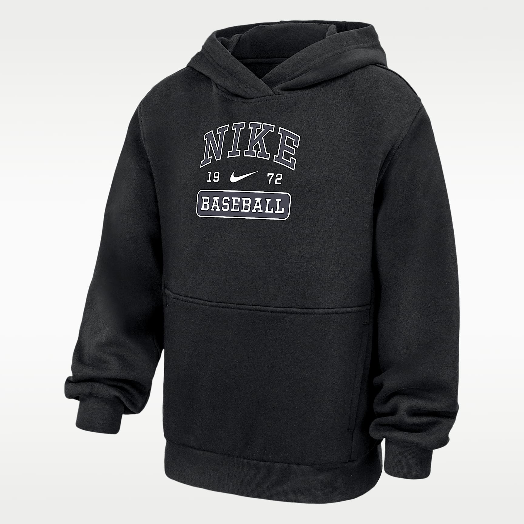 Nike Club Fleece Big Kids' Baseball Pullover Hoodie. Nike.com